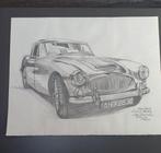 Faire offre, une oeuvre d'art originale au crayon de Chr. Ja, Antiquités & Art, Enlèvement