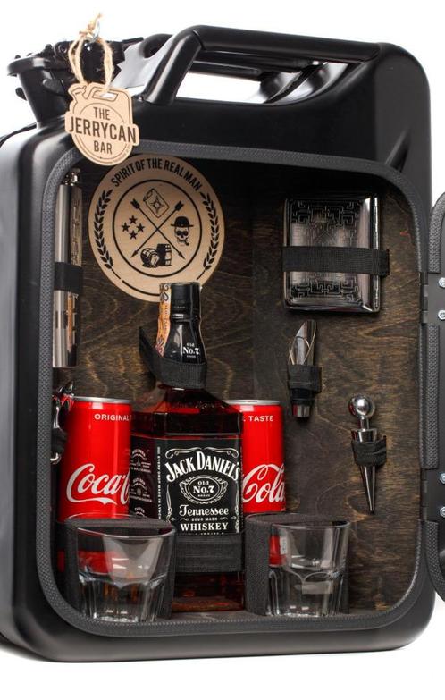 Jerrycan Bar - bar cabinet LUX, Verzamelen, Wijnen, Zo goed als nieuw, Overige typen, Overige gebieden, Ophalen