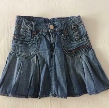 jeans rokje Zara Kids 5-6 j 110 116 blauw 