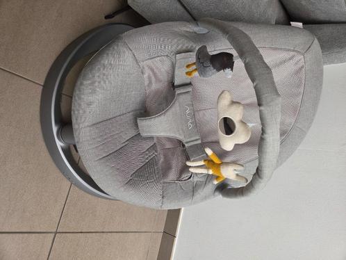 Babysit & Schommel Nuna leaf gro quartz + speelboog, Kinderen en Baby's, Wipstoeltjes, Zo goed als nieuw, Wipstoel, Overige merken