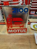 Oude Motul 2100 Auto Moto lege oliekan, Verzamelen, Verzenden, Gebruikt, Overige, Overige merken