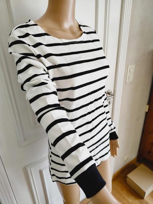 nieuwe t-shirt met lange mouwen, Kleding | Dames, T-shirts, Wit, Verzenden