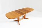 Vintage Glostrup deense ovalen eettafel tafel massief teak, Huis en Inrichting, Tafels | Eettafels, Ophalen, Gebruikt, 200 cm of meer