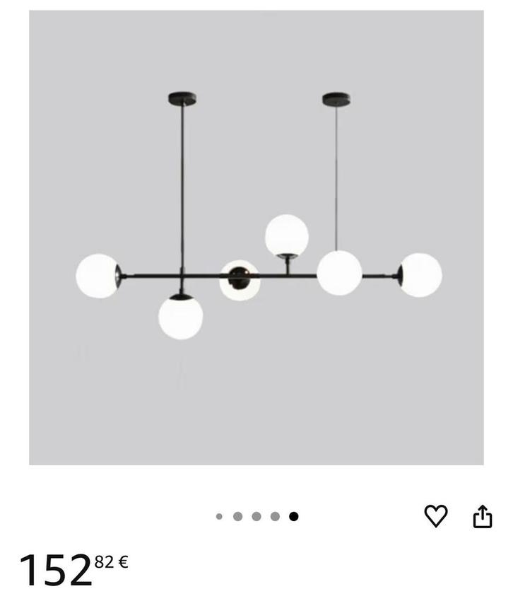 Lampe moderne suspendu, Maison & Meubles, Lampes | Suspensions, Neuf, Enlèvement