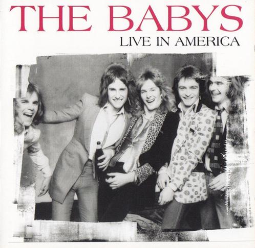 CD The BABYS - Live in America 1980 - Klankbord, Cd's en Dvd's, Cd's | Hardrock en Metal, Zo goed als nieuw, Verzenden
