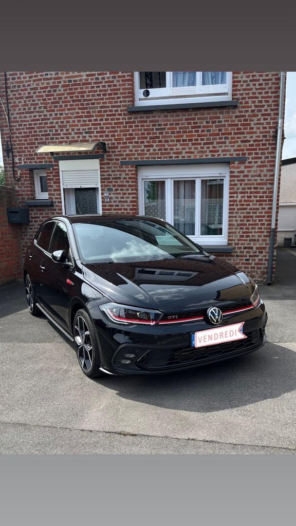 Polo GTI, Auto's, Volkswagen, Bedrijf, Polo, Benzine, Euro 6, 4 deurs, Automaat, Zwart, Zwart, Overige bekleding, Ophalen