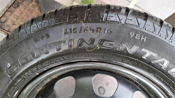 Continental winterband + velg, Auto-onderdelen, Banden en Velgen, Ophalen