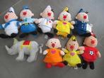 7 bumba knuffels 20 cm - (neushoorn&politieman  verkocht), Kinderen en Baby's, Ophalen of Verzenden, Zo goed als nieuw, Overige typen
