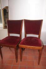 Vintage Art Deco Stoelen, twee stuks in uitstekende staat, Ophalen, Gebruikt, Twee, Art deco, vintage, theater