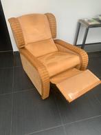 Manuele Relax in rotan met alcantara bekleding(2 stuks), Gebruikt, Ophalen