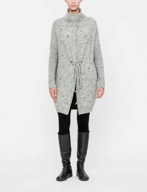 Cardigan gris clair Sarah Pacini neuf se porte de 2 façons, Vêtements | Femmes, Pulls & Gilets, Neuf, Gris, Enlèvement ou Envoi