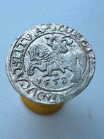 Polen Sigismunds II August half groat 1558 zilver, Ophalen of Verzenden, Polen, Zilver