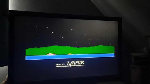 ATARI 2600-console + 8 spellen, Games en Spelcomputers, Spelcomputers | Atari, Zo goed als nieuw, Atari 2600, Met 3 controllers of meer