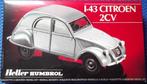 Maquette HELLER Citroën 2CV - Echelle 1/43, Hobby en Vrije tijd, Modelbouw | Auto's en Voertuigen, Auto, 1:32 tot 1:50, Nieuw