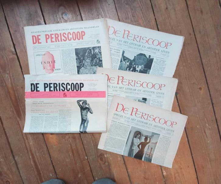 De Periscoop Jan Walravens Asger Jorn Tone Brulin 1960, Boeken, Kunst en Cultuur | Beeldend, Ophalen of Verzenden