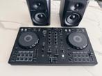 Complete Pioneer DJ Set:DDJ-FLX4 + speakers/headset, Comme neuf, DJ-Set, Pioneer, Enlèvement ou Envoi