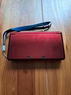 Rode 3ds-console. Geen oplader, geen stylus en kaart me, Games en Spelcomputers, Games | Nintendo 2DS en 3DS, Ophalen of Verzenden