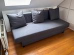 IKEA ASARUM grijze slaapbank met 3 kussens, Huis en Inrichting, Slaapkamer | Slaapbanken, Ophalen, Gebruikt, 190 cm of minder