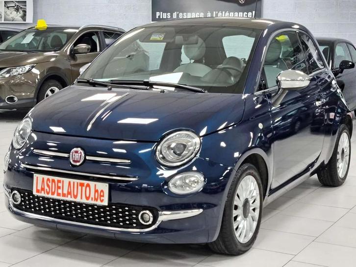 Fiat 500 1.0i Hybrid Toit Pano Cuir Clim Cruise Blue Crplay, Auto's, Fiat, Bedrijf, Te koop, ABS, Airbags, Airconditioning, Bluetooth