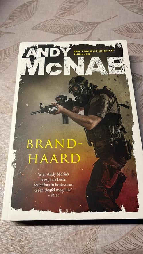 Andy McNab - Brandhaard, Livres, Thrillers, Comme neuf, Enlèvement ou Envoi