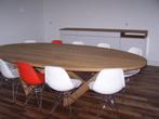 Ovale tafel  horecatafel notenhout eikenhout op maat., Articles professionnels, Horeca | Mobilier & Aménagement, Neuf, dans son emballage