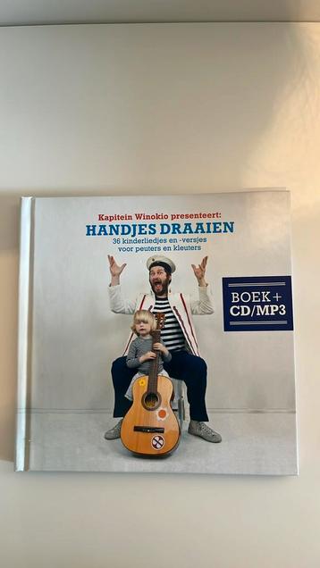 Kapitein Winokio: Handjes Draaien - boek + cd, Enlèvement, Comme neuf