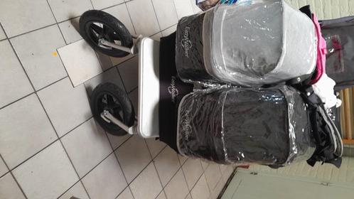 KINDERWAGEN EASYWALKER DUO OF TWEELING 2 X WIEG + 2 X BUGGY, Kinderen en Baby's, Kinderwagens en Combinaties, Zo goed als nieuw