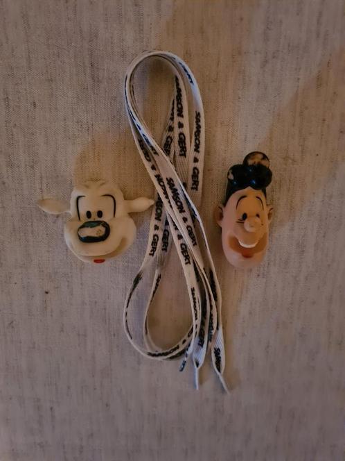 Samson en Gert schoenveters uit jaren 90, Verzamelen, Stripfiguren, Gebruikt, Overige typen, Overige figuren, Ophalen of Verzenden