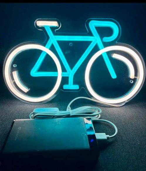 Neon Light Koersfiets, Verzamelen, Merken en Reclamevoorwerpen, Nieuw, Ophalen of Verzenden