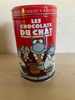 Blikken doos Les chocolats du chat, Collections, Enlèvement ou Envoi