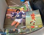 Posters voetballers : Rummenigge Maradona Ceulemans Keegan, Verzamelen, Ophalen, Gebruikt, Poster, Plaatje of Sticker