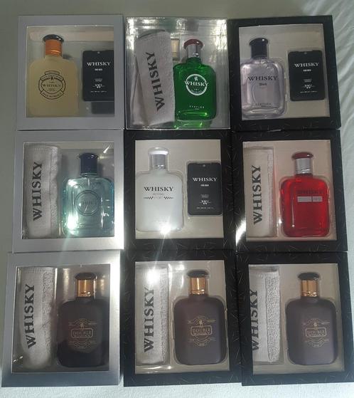 Whisky parfumsets 100 ml - 7 geuren, Handtassen en Accessoires, Uiterlijk | Parfum, Nieuw, Ophalen of Verzenden