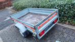 Remorque galvanisée 750 kg - rarement utilisée, Autos : Divers, Remorques, Enlèvement ou Envoi, Comme neuf