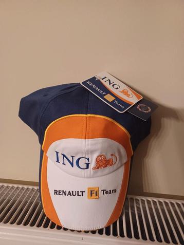 Casquette F1 Renault ING