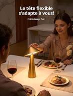 Lampe de table LED | sans fil | LIVRAISON GRATUITE, Neuf, -, BOJIM, -