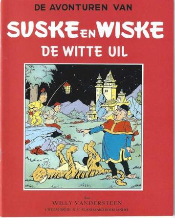 Strip  Suske & Wiske - De witte uil disponible aux enchères