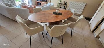 Table de SàM + 6 chaises, Enlèvement, Neuf