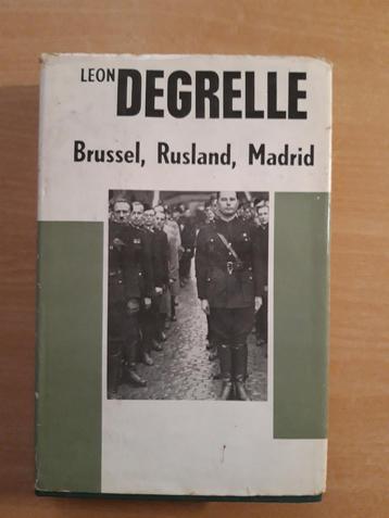 Jan Bauwens e.a., Leon Degrelle Brussel Rusland Madrid beschikbaar voor biedingen