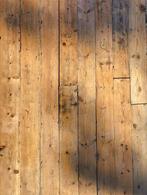 houten vloer pitch pine, Doe-het-zelf en Bouw, Hout en Planken, Ophalen, Gebruikt, Minder dan 25 mm, Plank