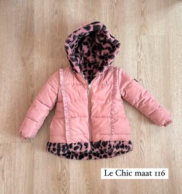 Mooie omkeerbare winterjas van Le Chic - Maat 116 beschikbaar voor biedingen