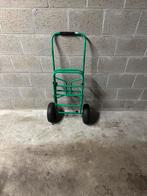 Viskist met extra stoel en transportwielen en steekkar, Watersport en Boten, Ophalen of Verzenden, Zo goed als nieuw
