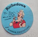 KUIFJE, ZELDZAME STICKER, KAAS, RICHEDOUX, 1975, Ophalen of Verzenden