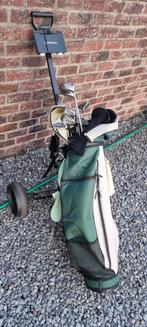 Complete golfset + trolley Wilson / Callaway / Rident clubs, Sport en Fitness, Golf, Ophalen, Gebruikt, Tas, Callaway