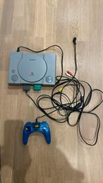 Playstation 1 met 8 spelletjes, Ophalen, Zo goed als nieuw, Met 1 controller