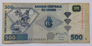 Congo 500 Francs 2013