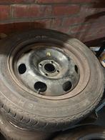 Pneus d'hiver à 4 jantes en acier 3 mm 215/55/16, 16 pouces, Enlèvement, Jante(s), Pneus hiver