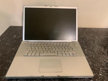 MacBook Pro 15” eind 2006 – Core 2 Duo 2,16GHz, 4GB RAM beschikbaar voor biedingen