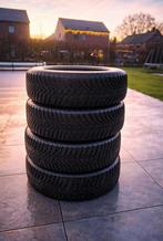 4 winterbanden op velgen — 185/65 R15 88T M+S, Ophalen, Gebruikt, 15 inch, Banden en Velgen