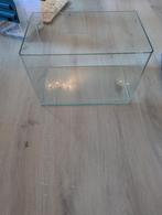 Aquarium Blau Cubic Panoramic 45 x 28 x 30 cm, 38 L, Ophalen, Gebruikt, Leeg aquarium