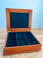 Lachineuse houten pokerkoffer – leeg – voor chips/kaarten, 1 ou 2 joueurs, Enlèvement ou Envoi, Neuf